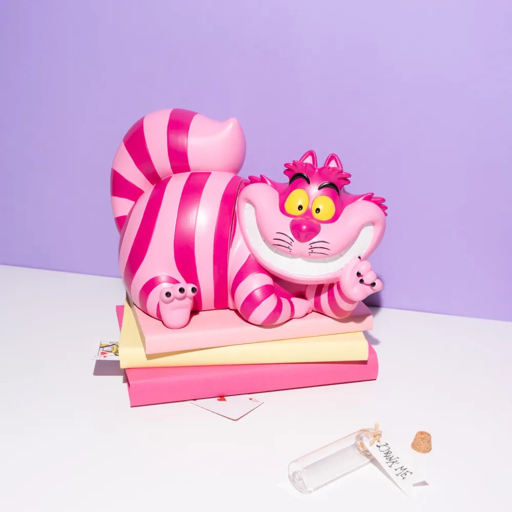 ALICE IN WONDERLAND CHESHIRE CAT DISNEY BOOKENDS