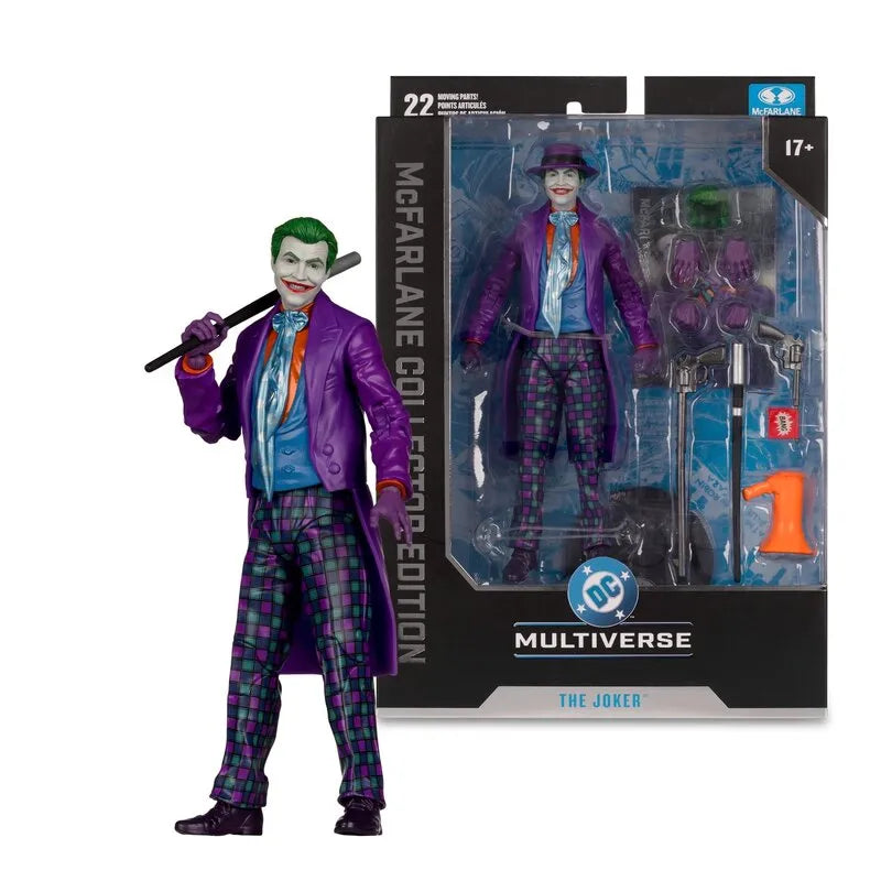 DC MCFARLANE COLLECTOR EDITION WAVE 14 7INCH THE JOKER '89 ACTION FIGURE