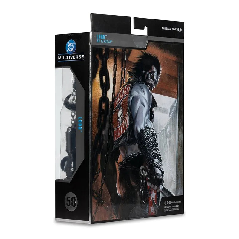 DC MCFARLANE COLLECTOR EDITION WAVE 14 7INCH LOBO CHASE ACTION FIGURE