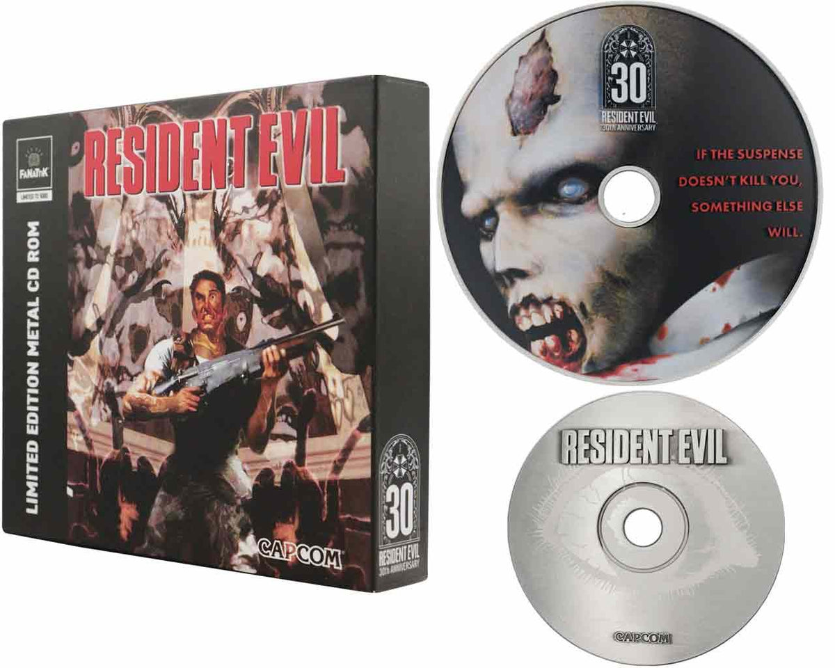 RESIDENT EVIL – 30TH ANNIVERSARY LIMITED EDITION CD-ROM REPLICA