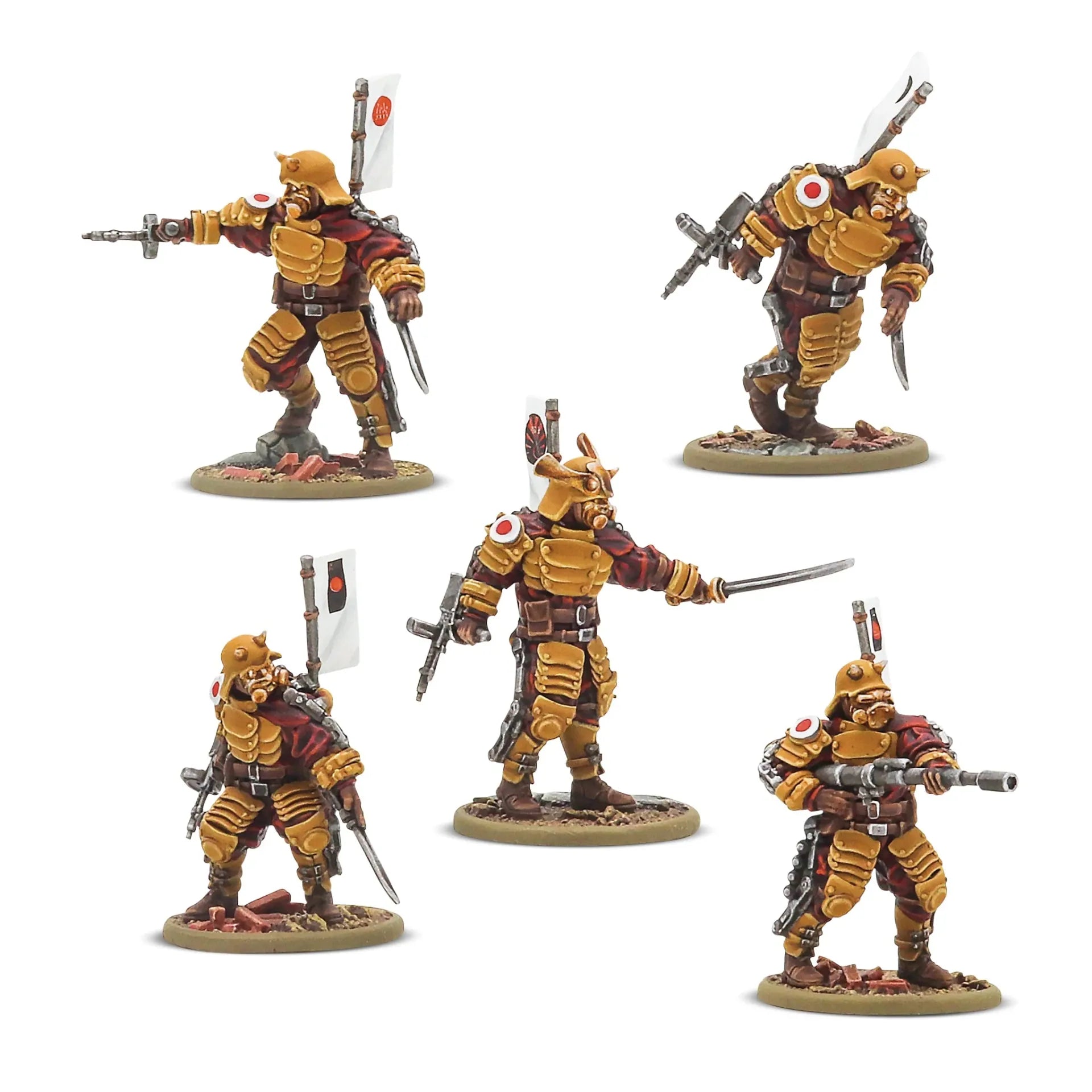 KONFLIKT 47 EMPIRE OF JAPAN ASSAULT-FRAME ARMOURED INFANTRY SQUAD
