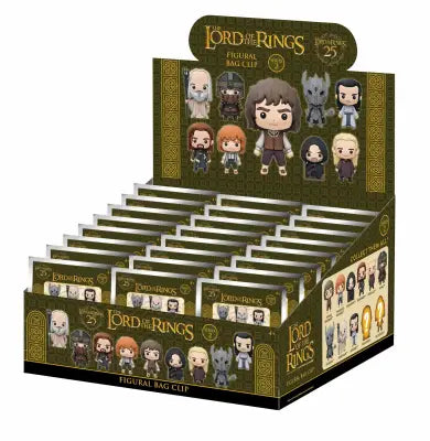 LORD OF THE RINGS SERIES 2 BAG CLIP BLIND BOX DISPLAY (24)