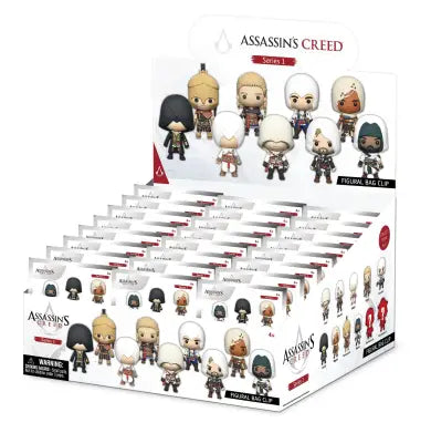 ASSASSIN'S CREED SERIES 1 BAG CLIP BLIND BOX DISPLAY (24)