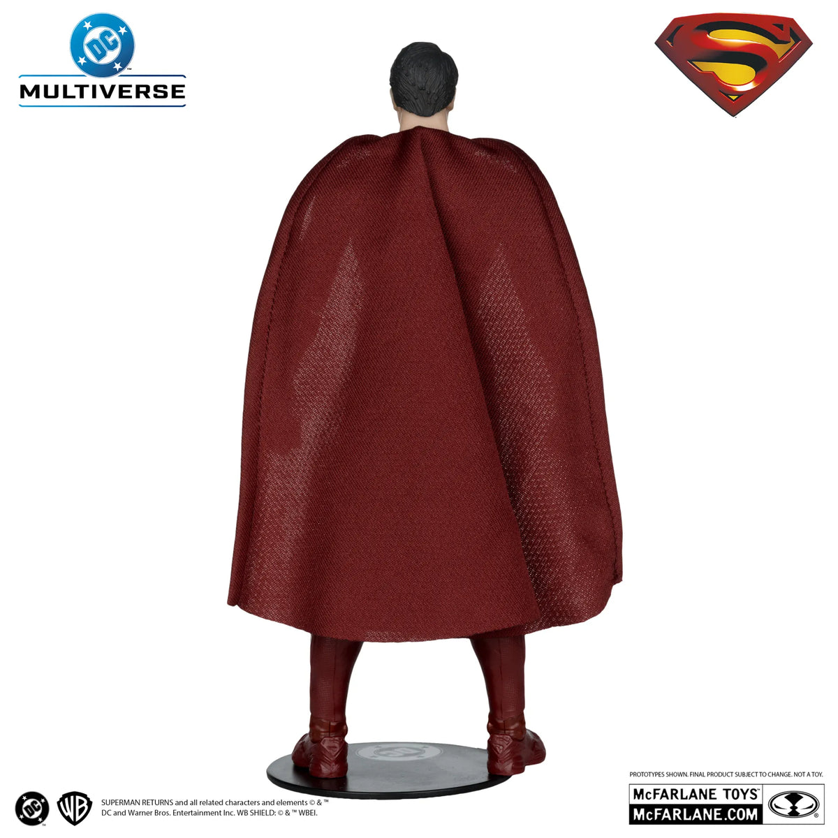 DC THEATRICAL 7INCH SUPERMAN RETURNS 2006 ACTION FIGURE