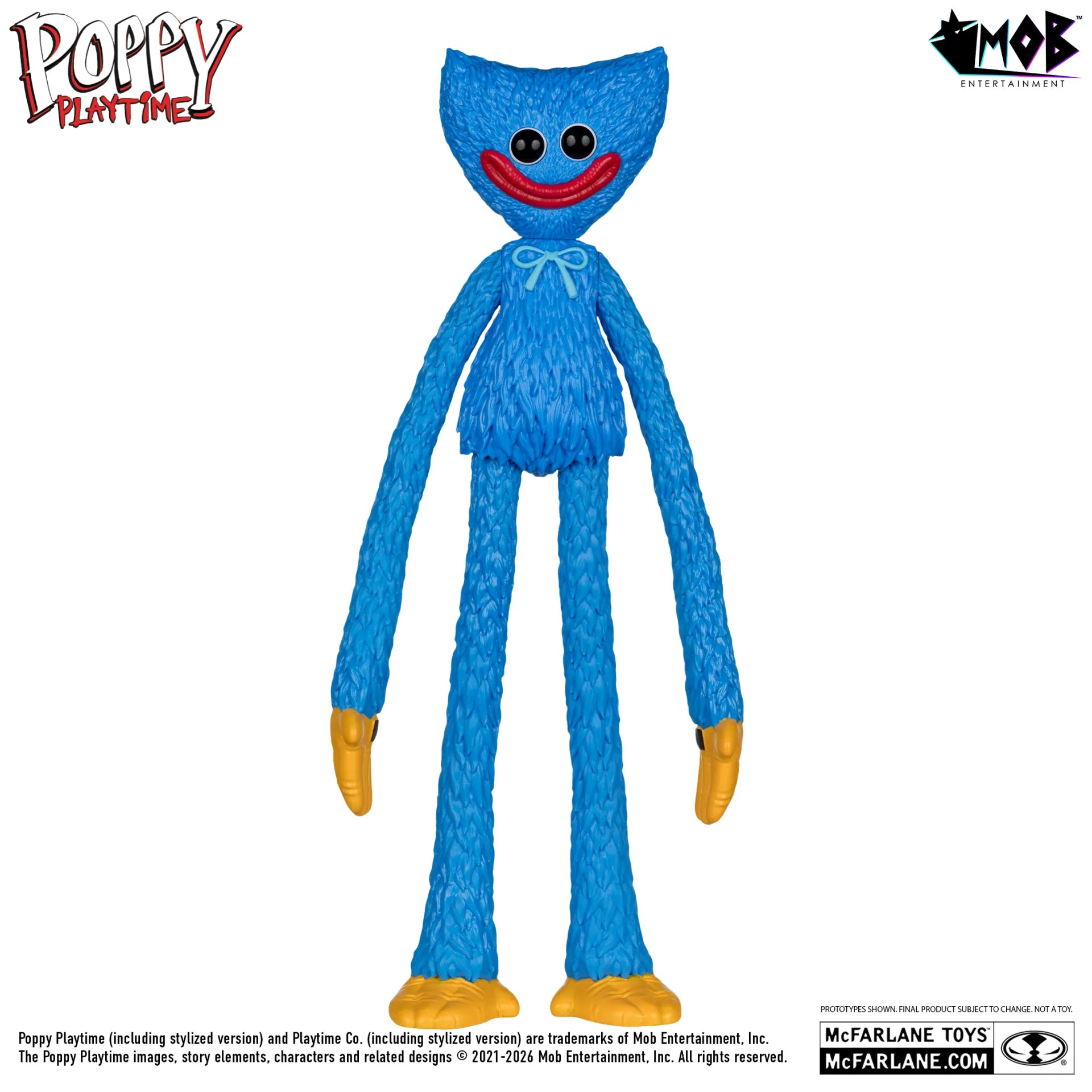 POPPY PLAYTIME 12INCH COFFIN HUGGY WUGGY SMILE FIGURE