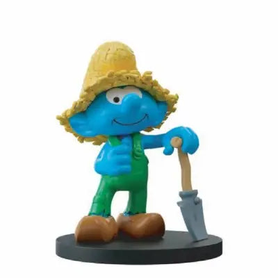 SMURFS FARMER RESIN FIGURE