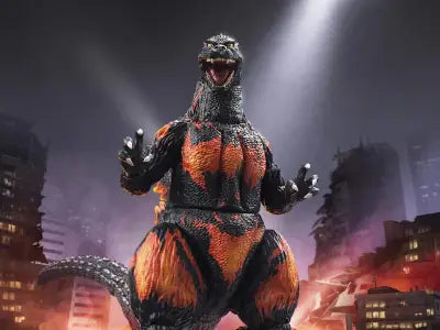 TOHO ULTIMATES! W2 HEISEI BURNING GODZILLA FIGURE