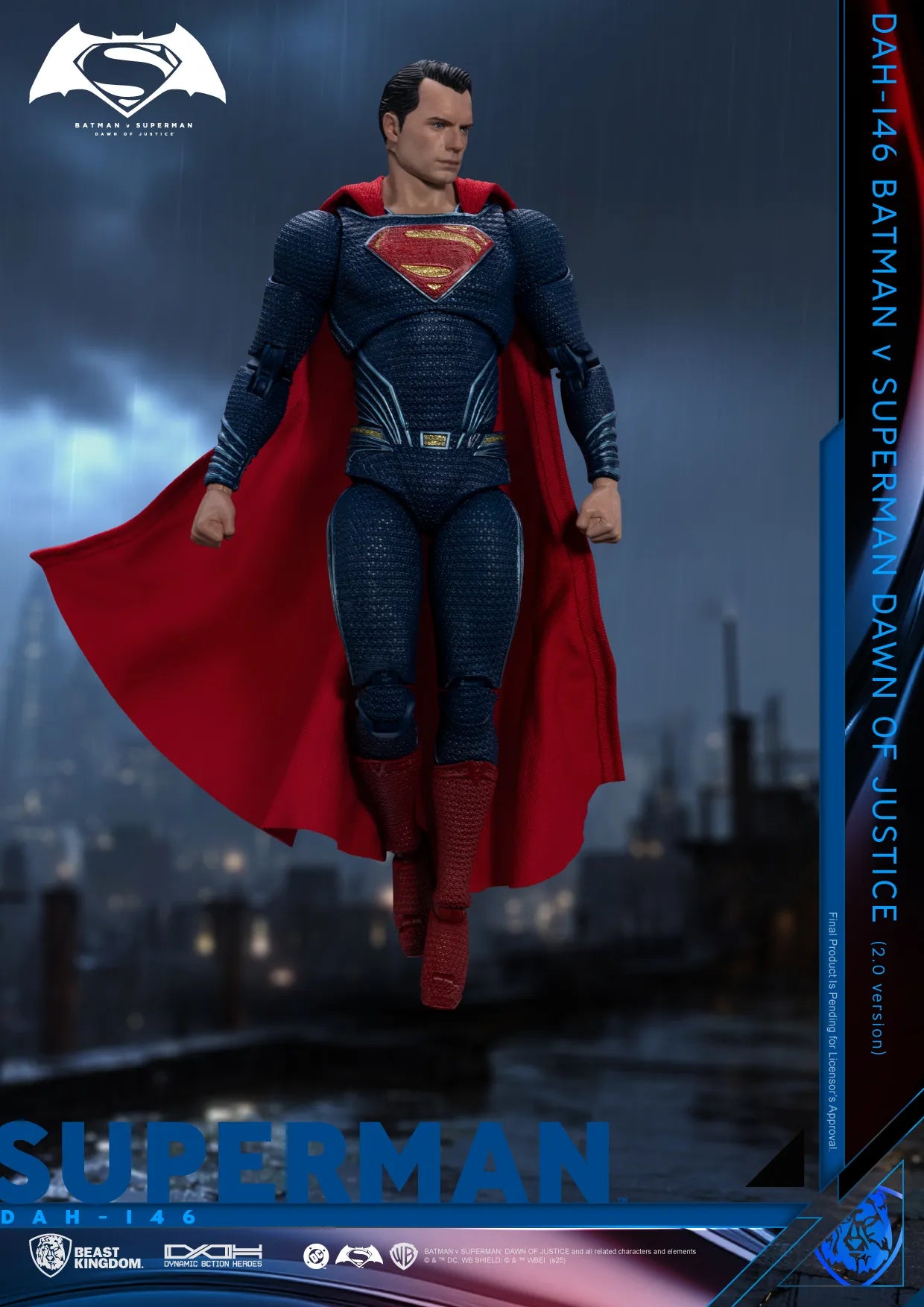 BVS DAWN OF JUSTICE SUPERMAN 2.0 DAH FIGURE