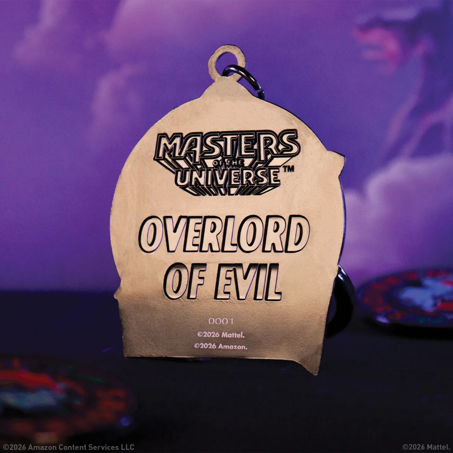 MASTERS OF THE UNIVERSE SKELETOR LIMITED EDITION KEYRING