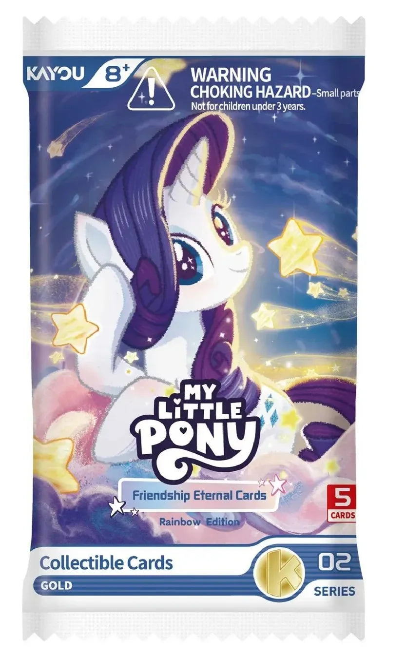 KAYOU - MY LITTLE PONY - FRIENDSHIP ETERNAL RAINBOW EDITION COLLECTIBLE TRADING CARDS BOOSTERS BOX (20)