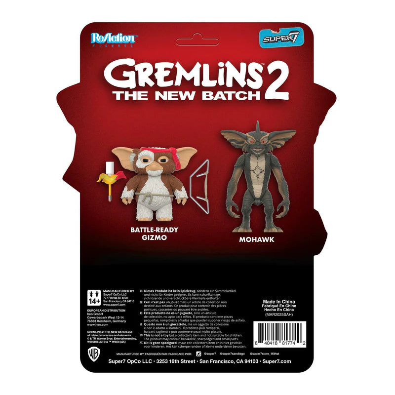 GREMLINS REACTION GIZMO (BATTLE READY CHARACTER CARD) FIGURE