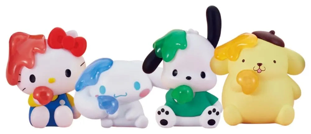 HELLO KITTY AND FRIENDS TWINCHEES JAM JELLY FIGURINE DISPLAY (24)