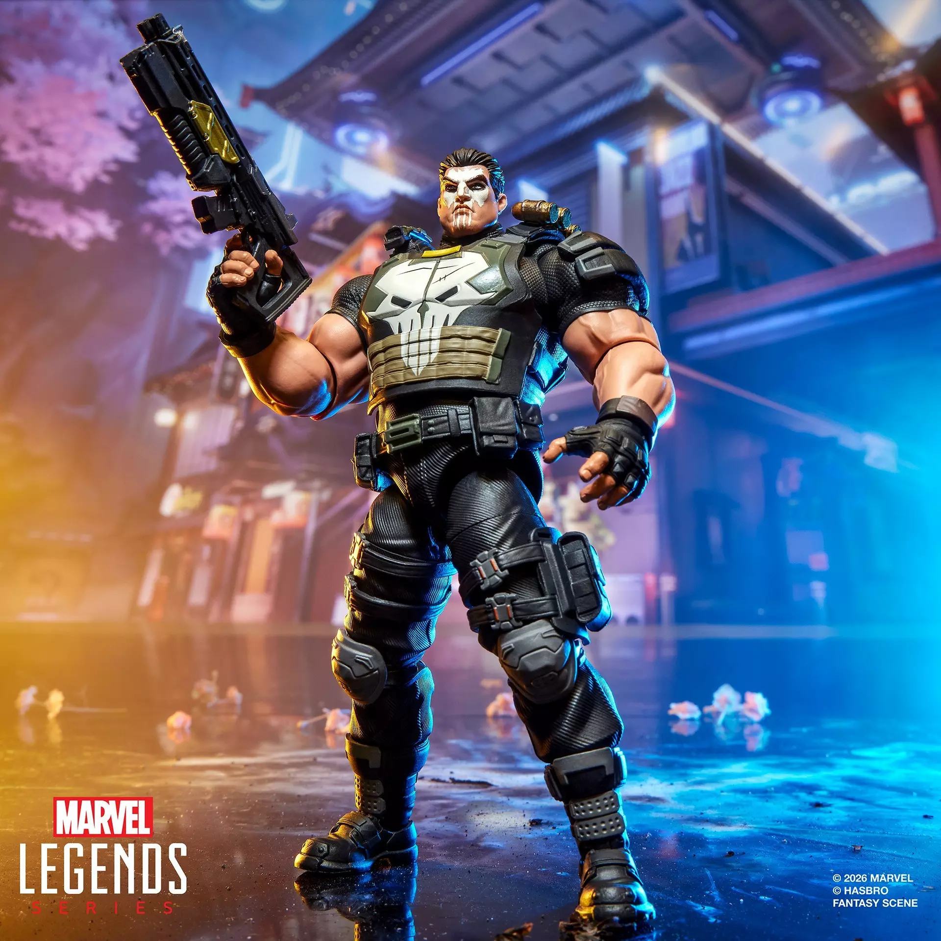 MARVEL LEGENDS MARVEL RIVALS PUNISHER ACTION FIGURE