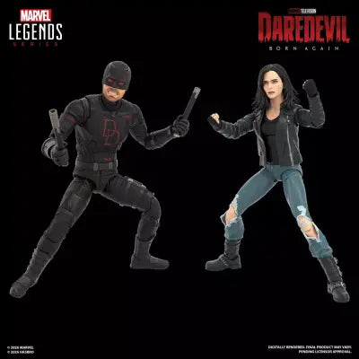 MARVEL LEGENDS DAREDEVIL BORN AGAIN DAREDEVIL AND JESSICA JONES ACTION FIGURES