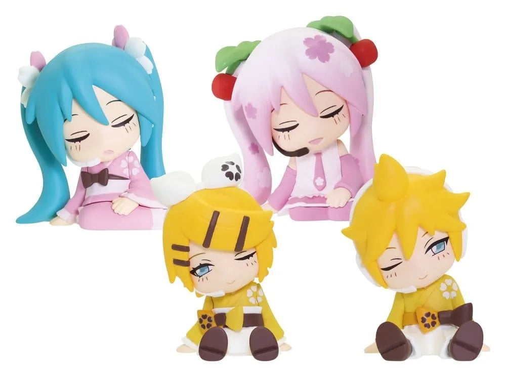 HATSUNE MIKU TWINCHEES LIL’ SLEEPERS VOL 3  FIGURINE DISPLAY (24)