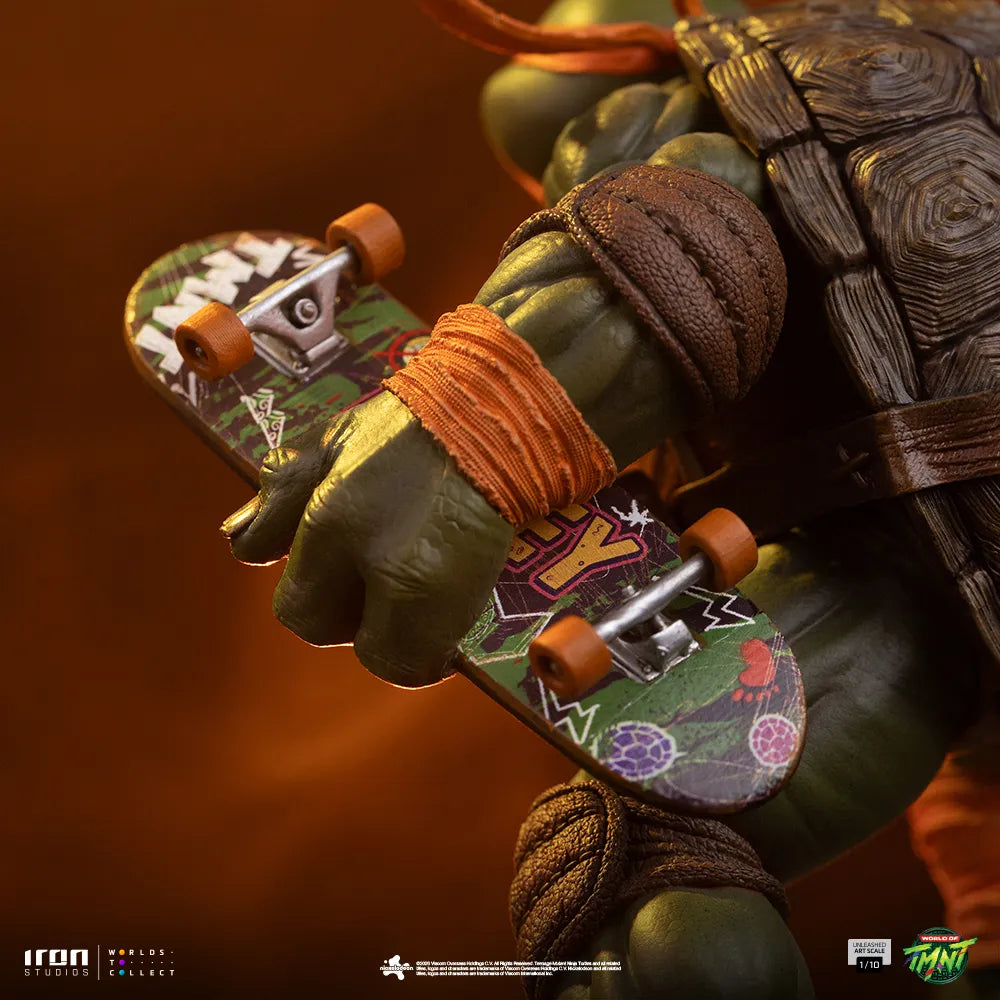 TEENAGE MUTANT NINJA TURTLES MICHELANGELO UNLEASHED 1/10 STATUE
