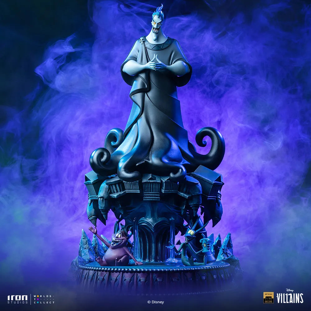 DISNEY VILLAINS HADES  1/10 DELUXE STATUE