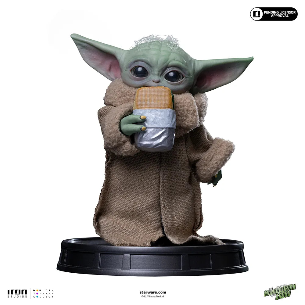 MANDALORIAN & GROGU MOVIE GROGU FOOD CART SNACK 1/4 LEGACY STATUE