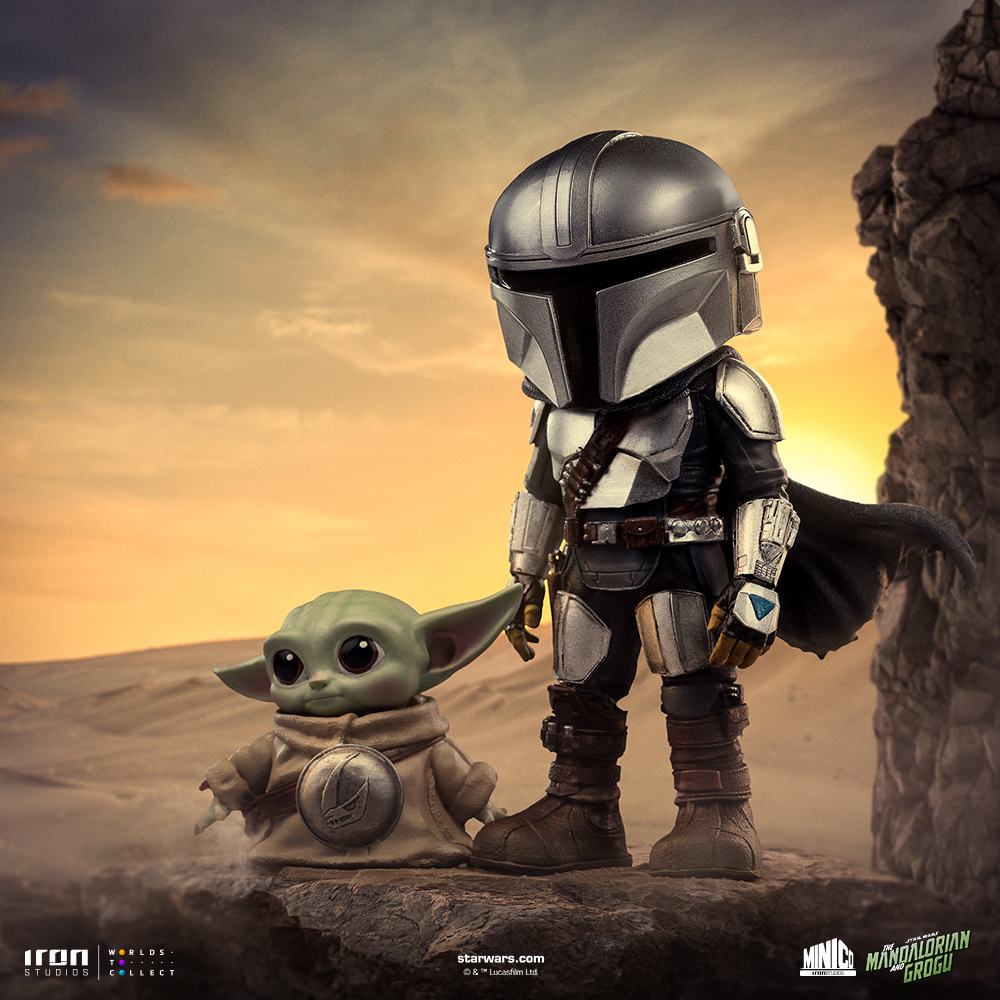 MANDALORIAN & GROGU MOVIE THE MANDALORIAN MINICO
