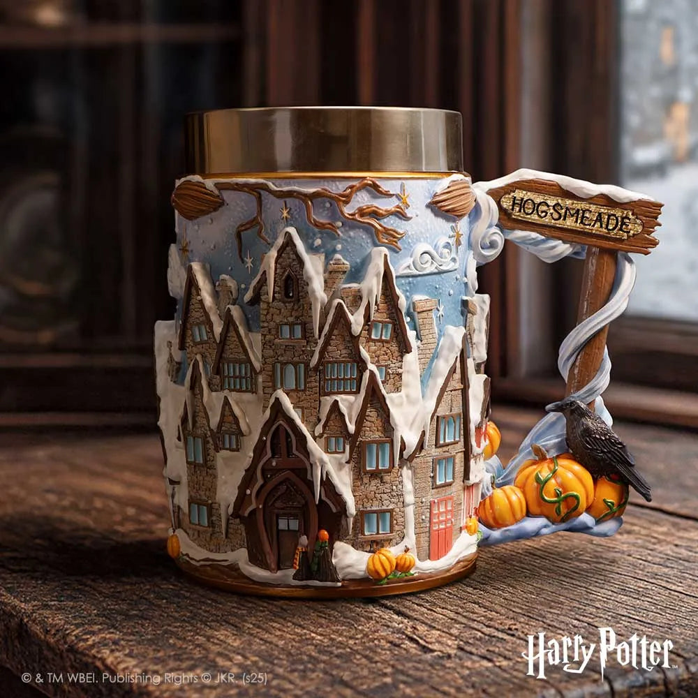 HARRY POTTER HOGSMEADE VILLAGE TANKARD