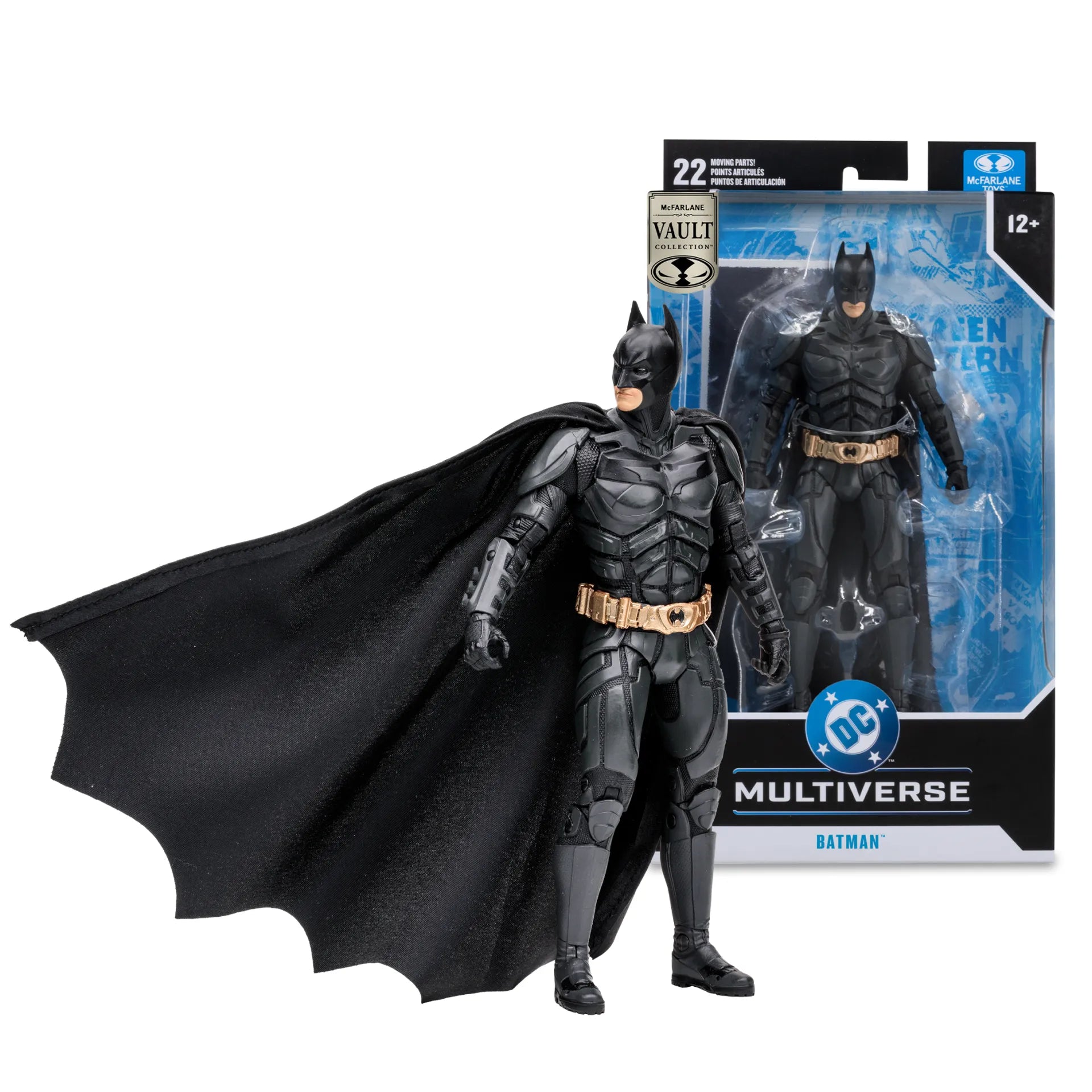 MCFARLANE VAULT DC MULTI 7INCH BATMAN THE DARK KNIGHT SKYDIVE ACTION FIGURE