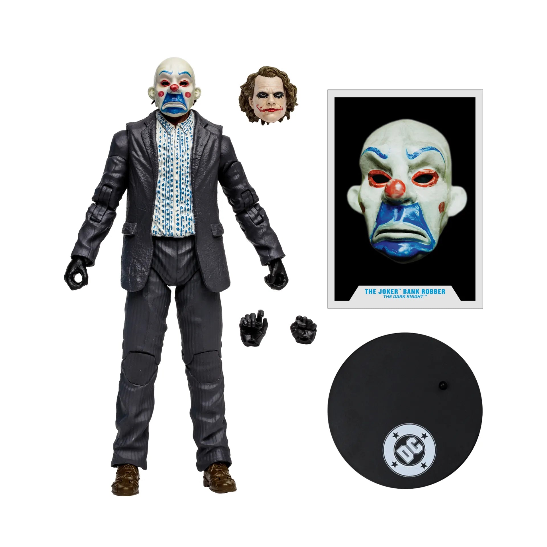 MCFARLANE VAULT DC MULTI 7INCH THE JOKER THE DARK KNIGHT ACTION FIGURE