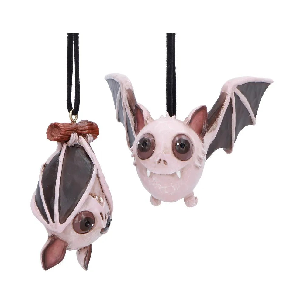 SNEAK AND PEAK HANGING ORNAMENTS SET (2)