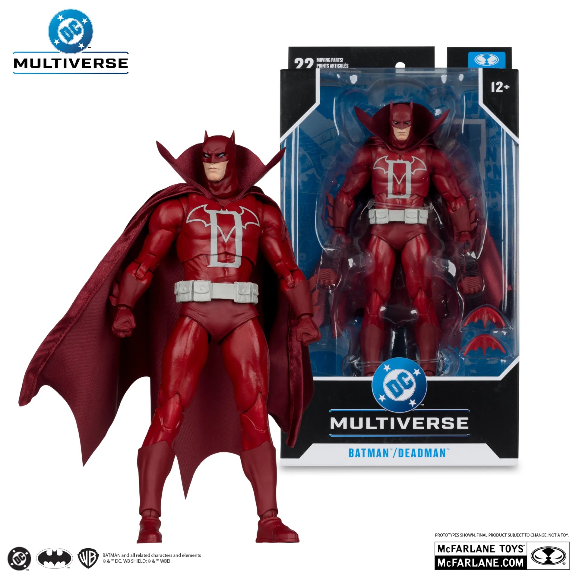 DC MULTIVERSE 7INCH BATMAN/DEADMAN KNIGHT TERRORS ACTION FIGURE