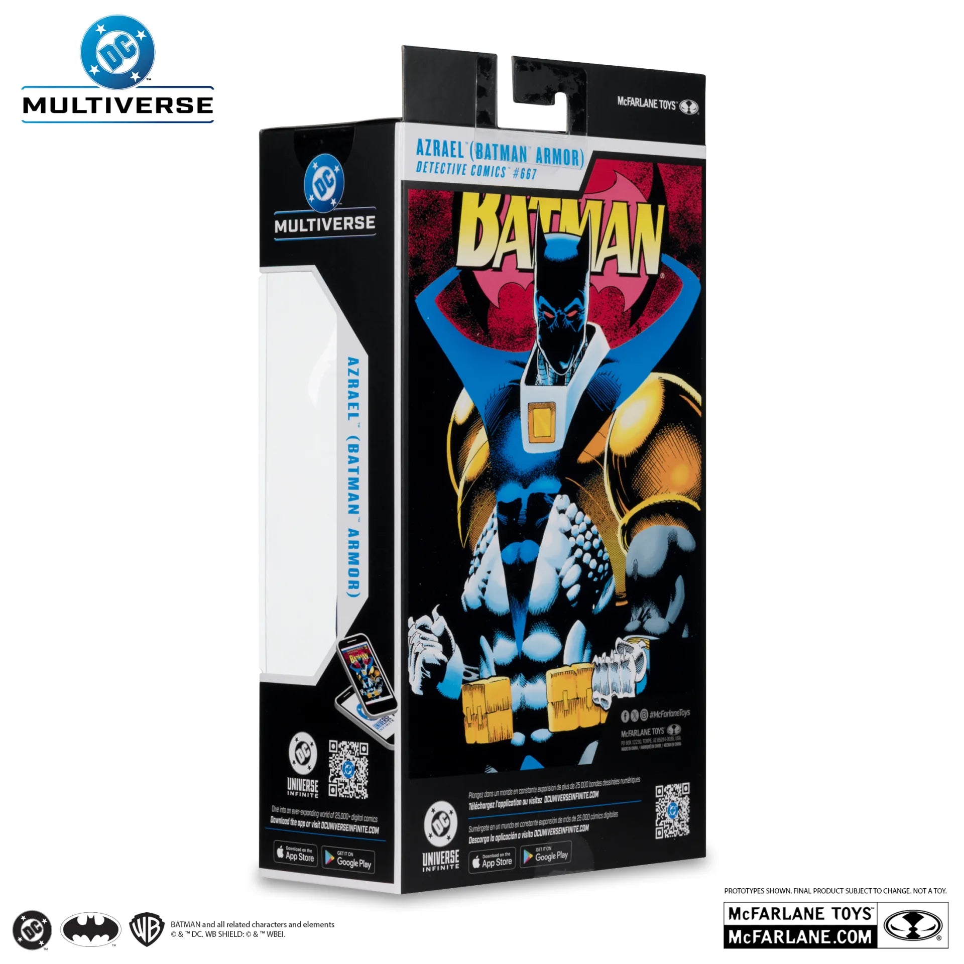 DC MULTIVERSE 7INCH AZRAEL BATMAN KNIGHTQUEST ACTION FIGURE