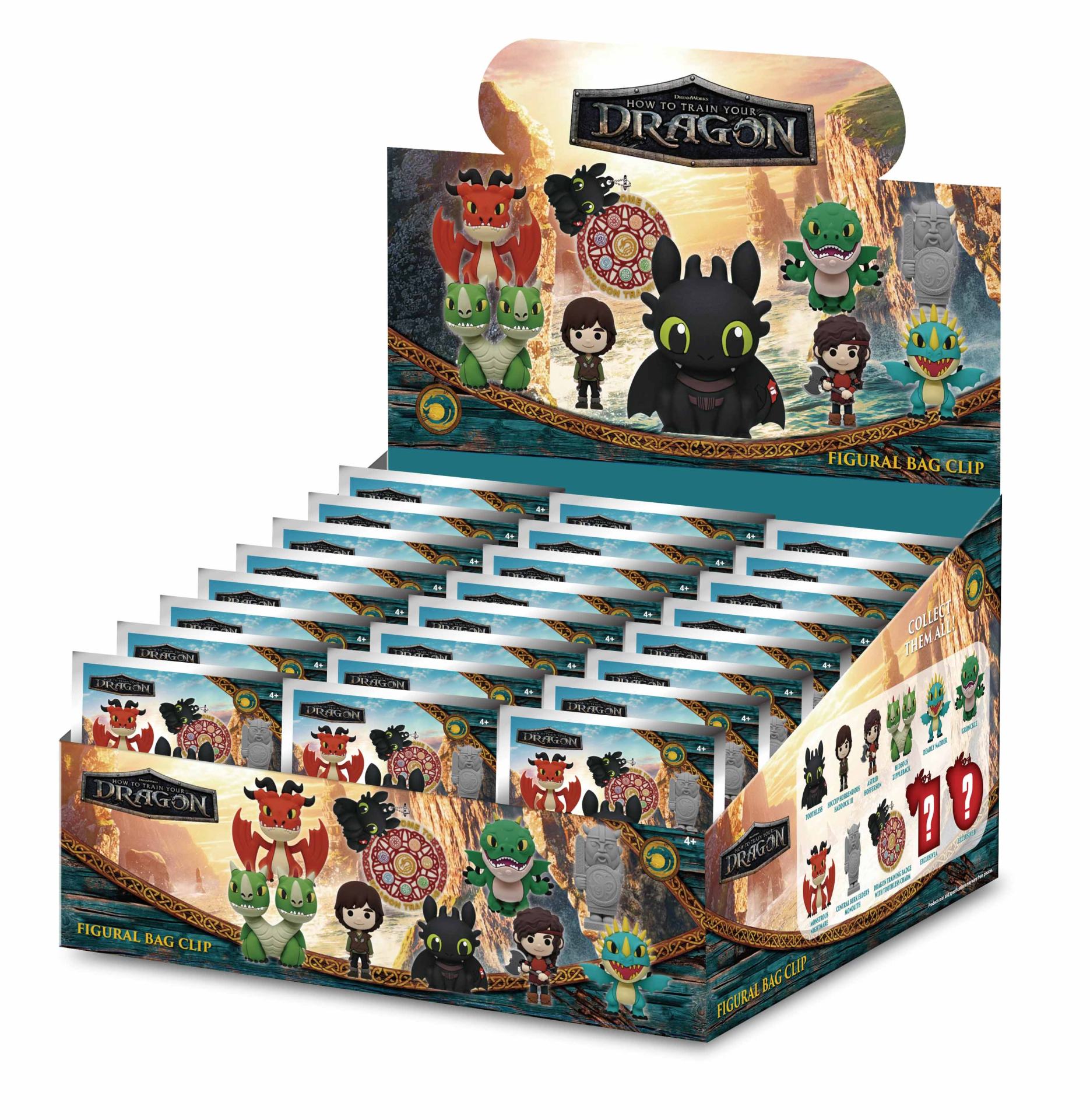 HOW TO TRAIN YOUR DRAGON S2 BAG CLIP BLIND BOX DISPLAY (24)