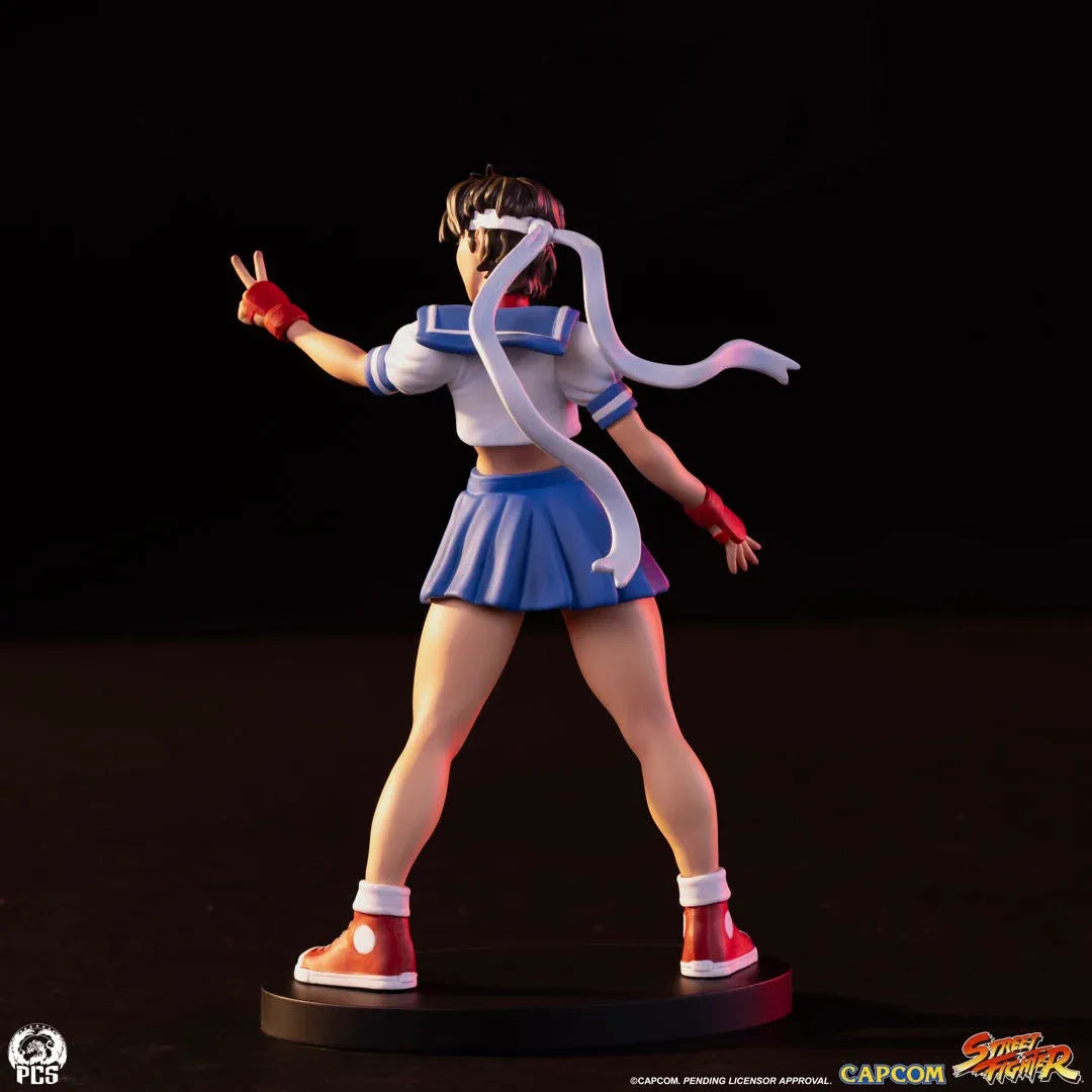 STREET FIGHTER STREET JAM: SAKURA & SODOM 1:10 SCALE STATUE SET