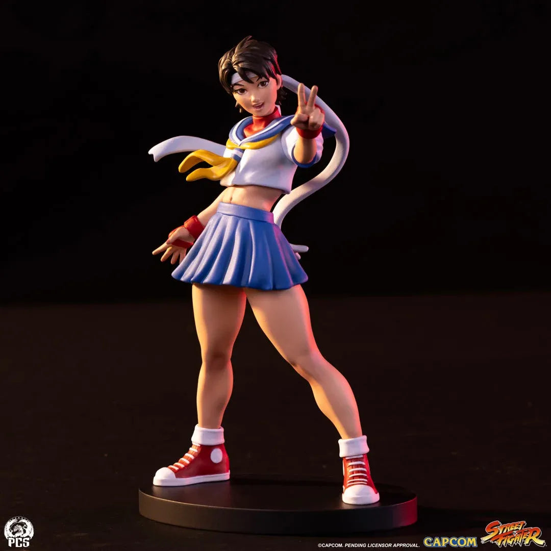 STREET FIGHTER STREET JAM: SAKURA & SODOM 1:10 SCALE STATUE SET