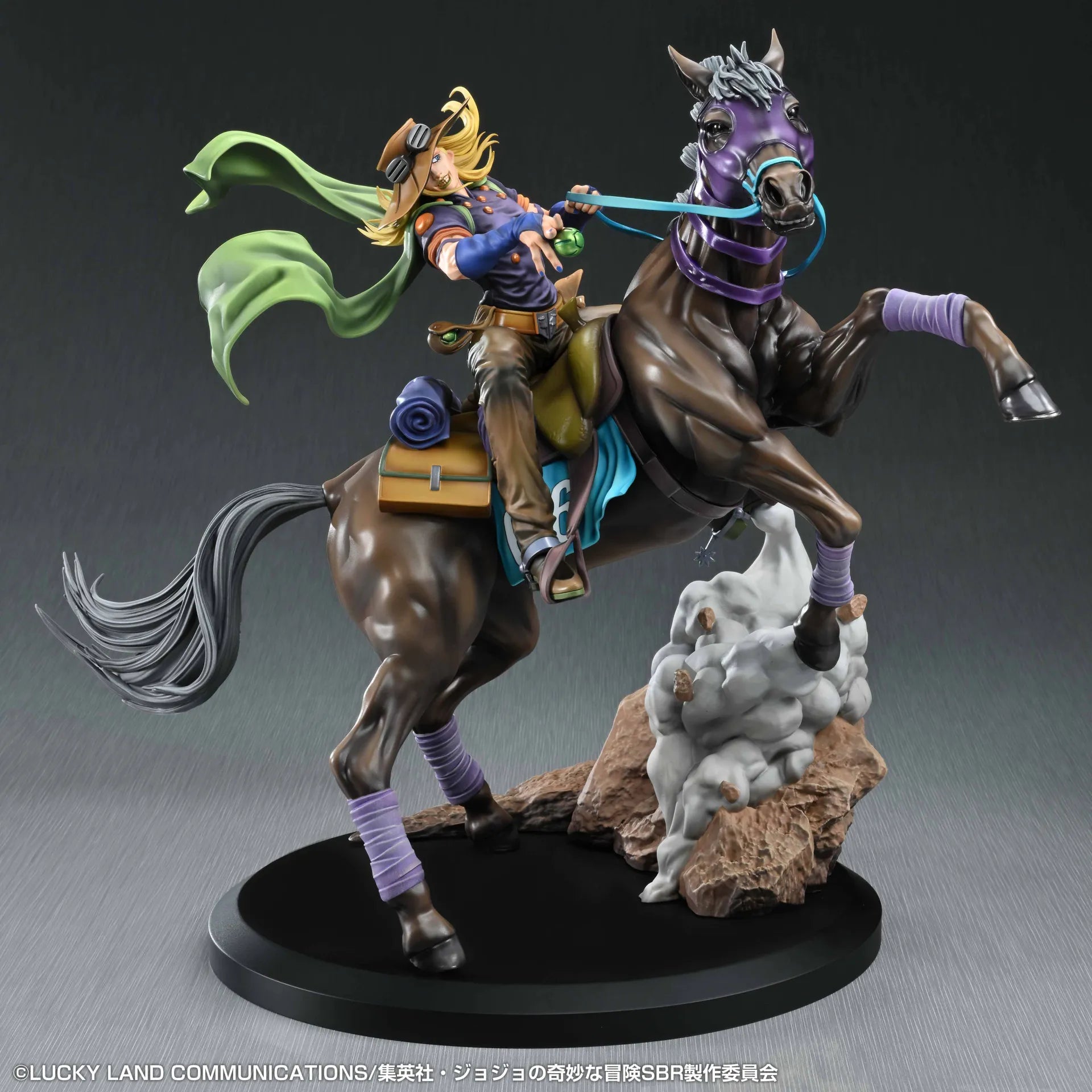 STEEL BALL RUN GYRO ZEPPELI AND VALKYRIE STATUE