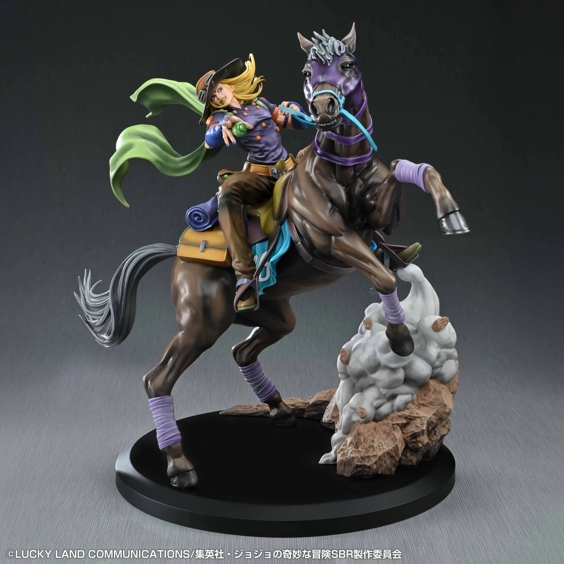 STEEL BALL RUN GYRO ZEPPELI AND VALKYRIE STATUE