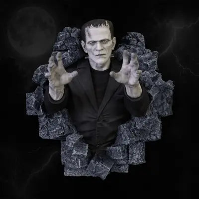 FRANKENSTEIN CLASSIC HORROR EDITION LIFESIZE WALL SCULPTURE