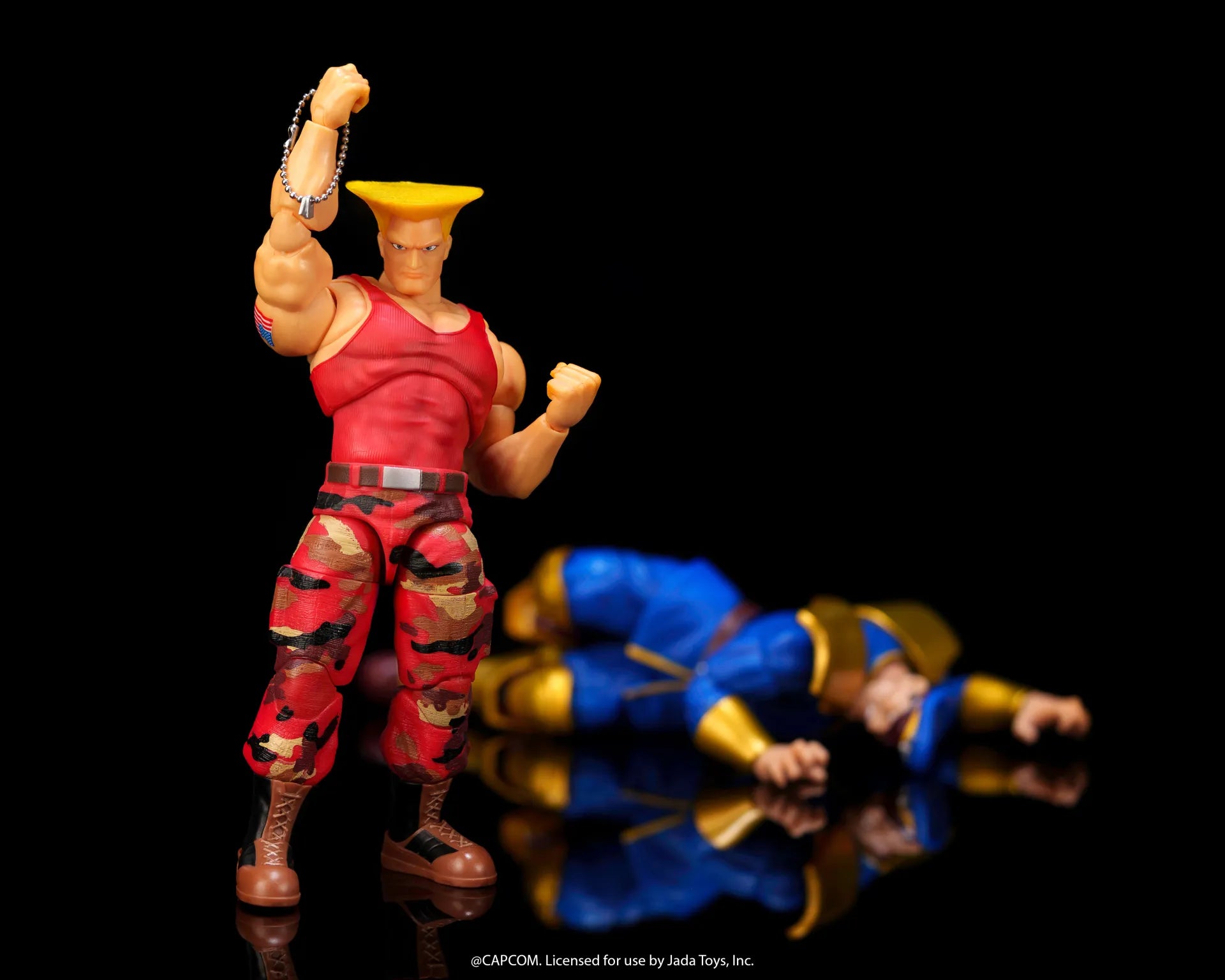 STREET FIGHTER II GUILE VS BISON AF DOUBLE PACK LIMITED EDITION