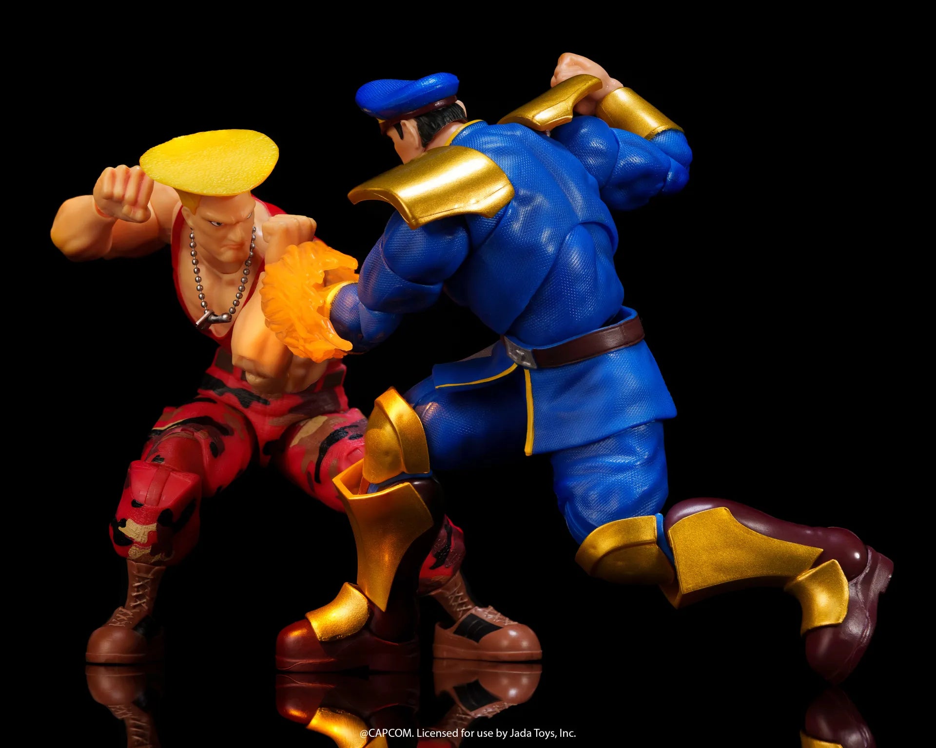 STREET FIGHTER II GUILE VS BISON AF DOUBLE PACK LIMITED EDITION