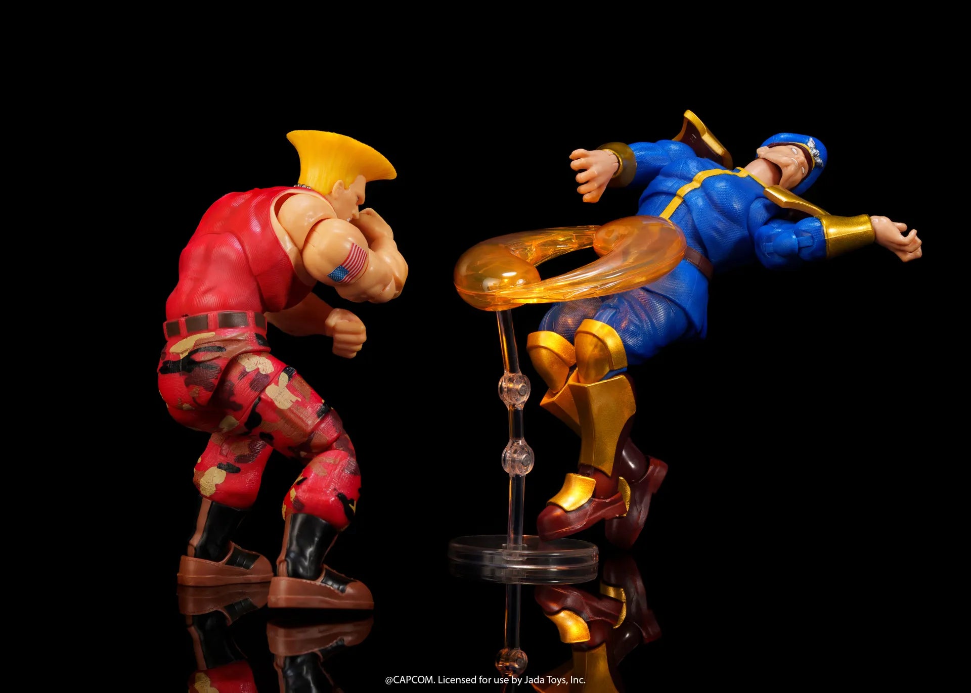 STREET FIGHTER II GUILE VS BISON AF DOUBLE PACK LIMITED EDITION