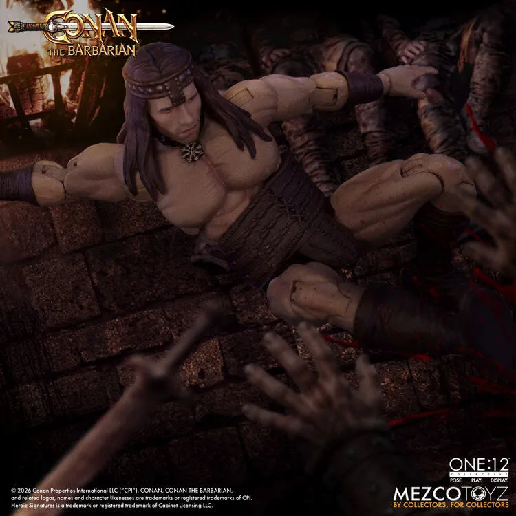 ONE 12 COLLECTIVE CONAN THE BARBARIAN PIT FIGHTER EDITION ACTION FIGURE