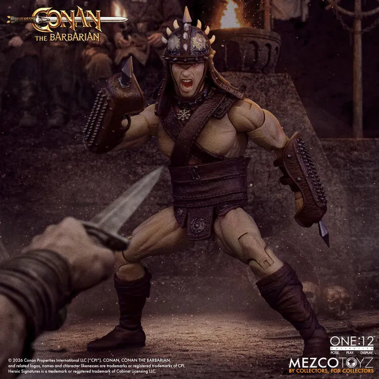 ONE 12 COLLECTIVE CONAN THE BARBARIAN PIT FIGHTER EDITION ACTION FIGURE
