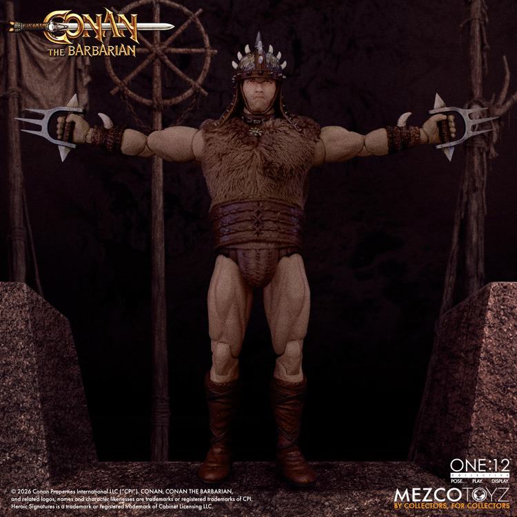 ONE 12 COLLECTIVE CONAN THE BARBARIAN PIT FIGHTER EDITION ACTION FIGURE