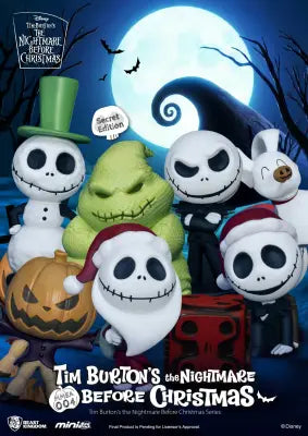 THE NIGHTMARE BEFORE CHRISTMAS TIM BURTON SERIES DISPLAY SET (24)