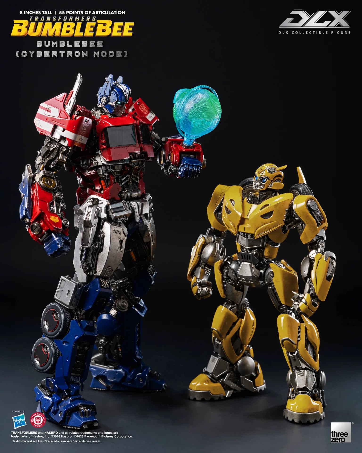 TRANSFORMERS BUMBLEBEE DLX BUMBLEBEE CYBERTRON MODE ACTION FIGURE