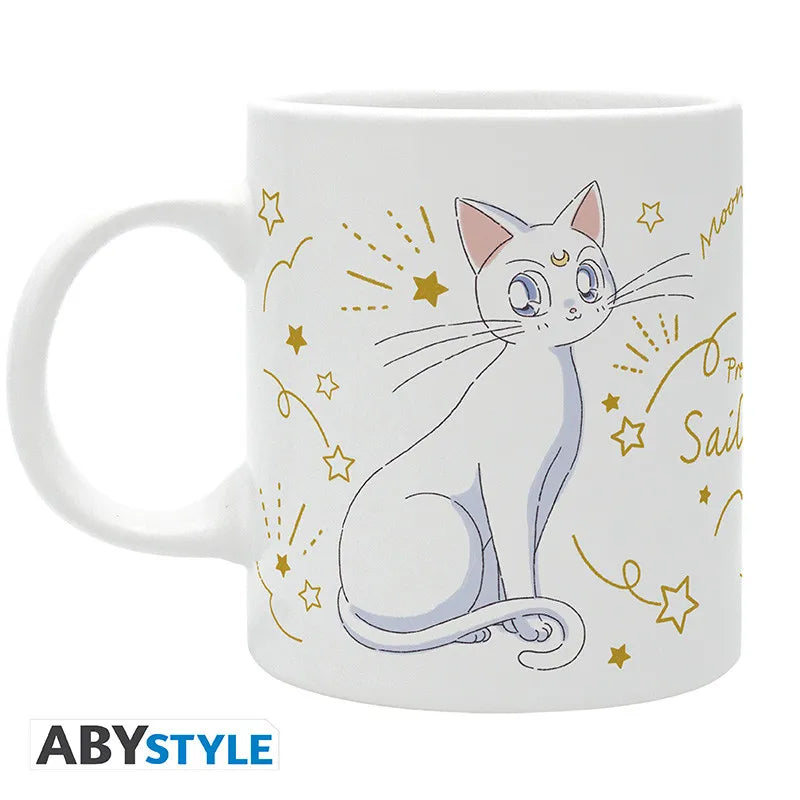 SAILOR MOON LUNA & ARTEMIS CATS MUG