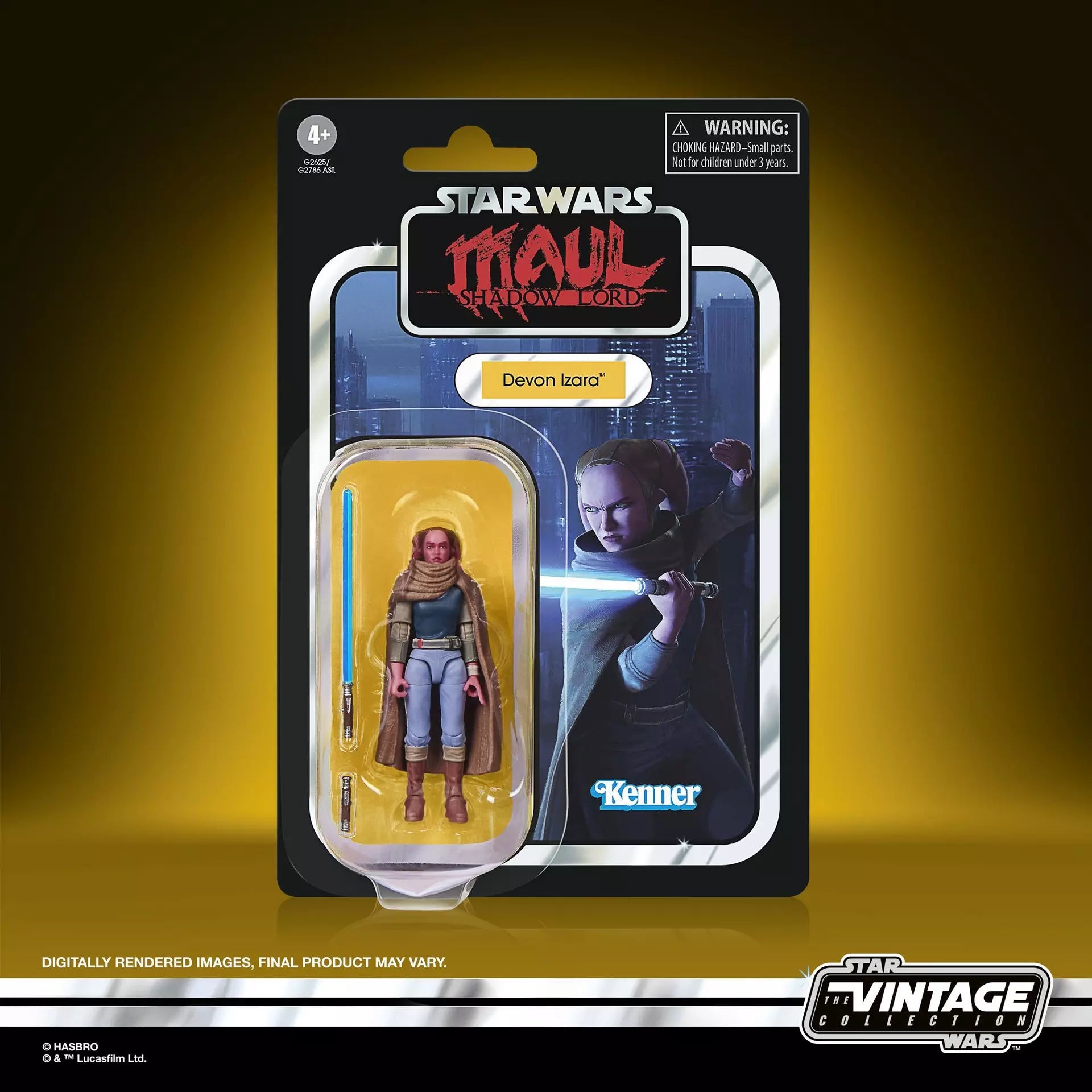 STAR WARS VINTAGE MAUL SHADOW LORD DEVON IZARA ACTION FIGURE