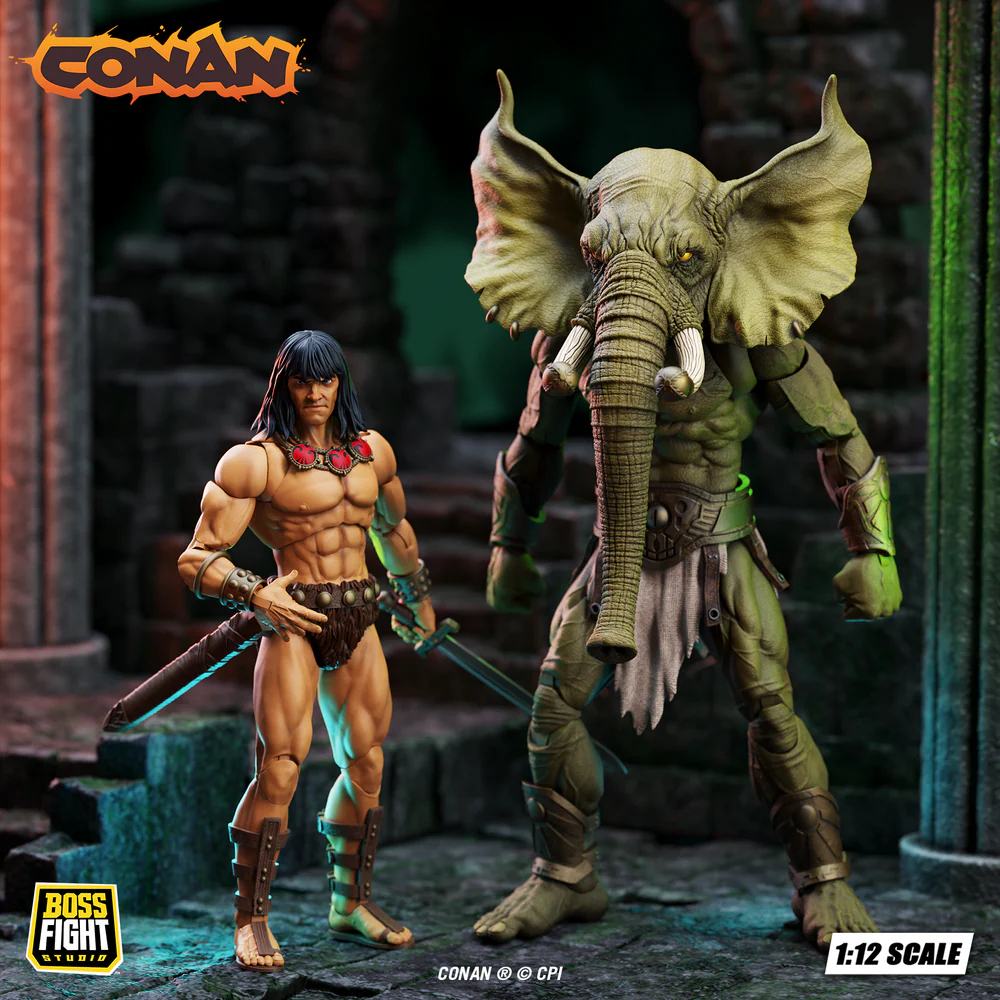 CONAN THE TOWER OF THE ELEPHANT DELUXE 2-PACK FIGURE SET