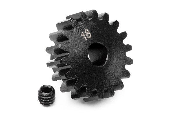 Pinion Gear 18 Tooth (1M/5mm Shaft)