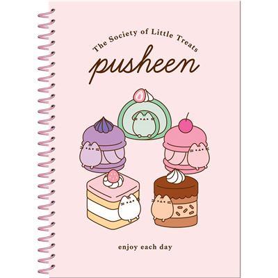 PUSHEEN STICKER & WIRO NOTEBOOK