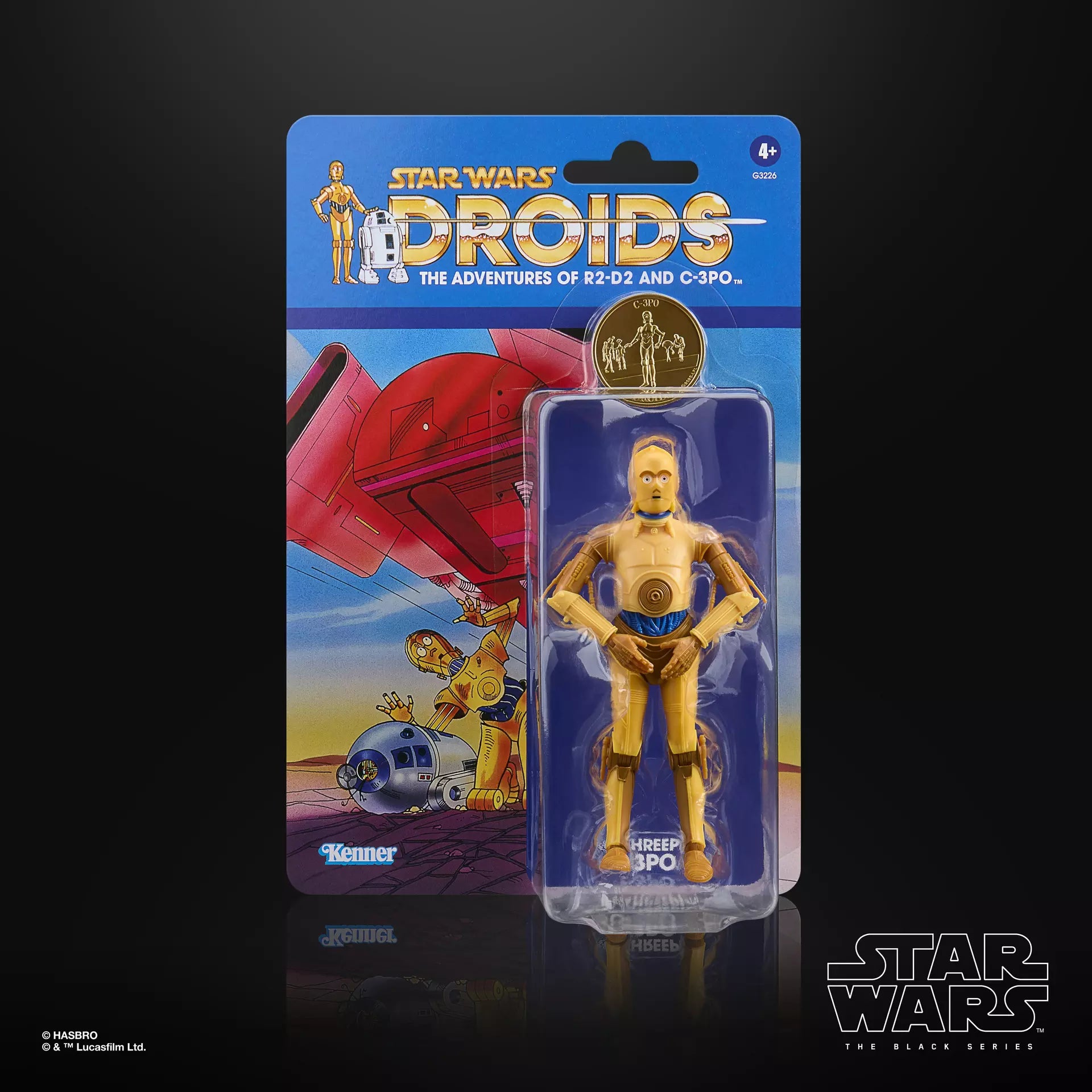 STAR WARS BLACK SERIES DROIDS C-3PO ACTION FIGURE