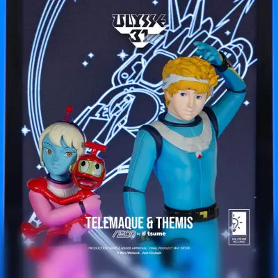 ULYSSE 31 TELEMACHUS & THEMIS NEON FIGURE
